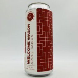 Dwinell Country Ales Welcome Wagon Apple Saison Can - Bottleworks