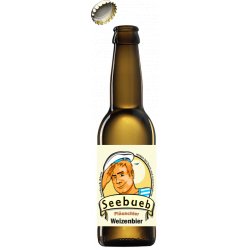 Seebueb Weizen Pläuschler Meilen 5,5% Vol. 10 x 33 cl EW Flasche - Pepillo