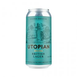 Utopian Brewing - British Lager, 5.0% - The Drop Brighton