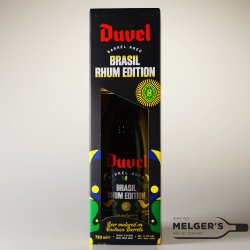 Duvel  Duvel Barrel Aged Batch 8  Brasil Rhum Edition 75cl + Glas - Melgers