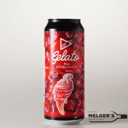 Funky Fluid  Gelato: Roses Ice Cream Smoothie Sour Ale 50cl Blik - Melgers