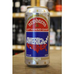 NEWBARNS  LEFT HANDED GIANT AMERICAN PILSNER LAGER - Cork & Cask