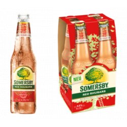 Somersby Red Rhubarb 4,5% Vol. 24 x 33 cl EW Flasche - Pepillo