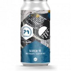 71 Brewing Scotch Pi - Wee Heavy  Scotch Ale 440ml Can - Fountainhall Wines