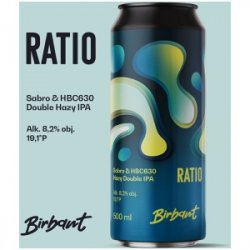 BIRBANT RATIO  Double Hazy IPA - Sklep Impuls