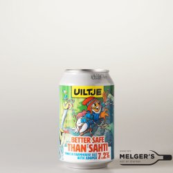 Uiltje  Better Safe Than Sahti Finnish Farmhouse ale with Juniper 33cl Blik - Melgers