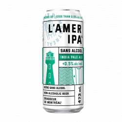 Brasseur de Montreal - LAmer - IPA - UpsideDrinks