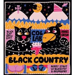 Black Cat Brewery Black Country: Blueberry & Raspberry Stout - Beeribo