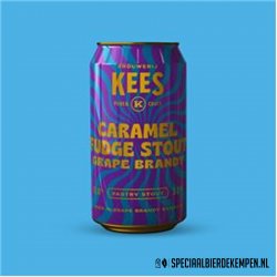 Brouwerij Kees Caramel Fudge Stout Barrel Aged Grape Brandy - Café De Stap