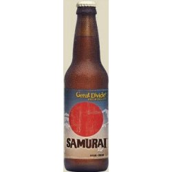 Great Divide Samurai Ale 6 pack - Outback Liquors