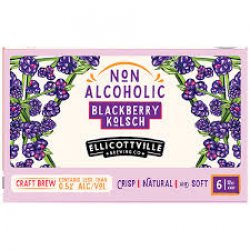 Ellicottville Brewing Company Blackberry Kolsch Non-Alcoholic
