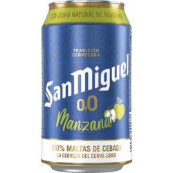 SAN MIGUEL Manzana 0.0 (APPLE)  33 cl - The Alcohol Free Co