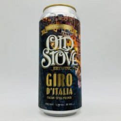 Old Stove Giro D’Italia Italian Pilsner Can - Bottleworks