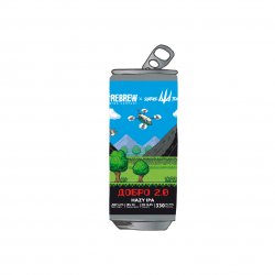 ДОБРО 2.0  REBREW X SURFACE TENSION  HAZY IPA 0.33L - Rebrew