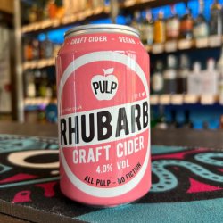 Pulp Rhubarb Cider - Independent Spirit of Bath