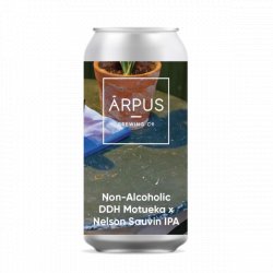 Ārpus Brewing Co. Non-Alcoholic DDH Motueka X Nelson Sauvin IPA Ārpus Brewing Co. Non-Alcoholic DDH Motueka X Nelson Sauvin IPA