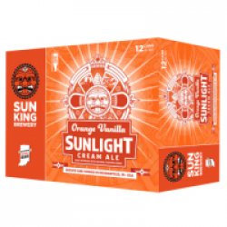 Sun King Orange Vanilla Sunlight Cream Ale 12oz 6pk Cn - Luekens Wine & Spirits