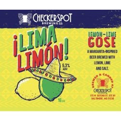 Checkerspot Brewing Company Lima Lemon 4 pack 16 oz. - Petite Cellars