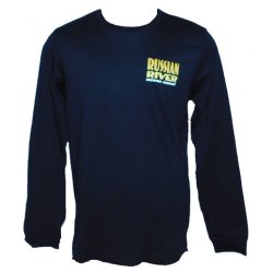 Russian River RRBC Black Long Sleeve T-Shirt - Russian River Brewing Company