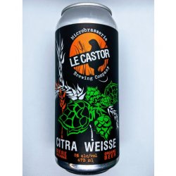 Le Castor - Citra Weisse - 473ml - La Bière à Boire