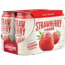 Abita Strawberry Lager 12oz 6pk Cn - Luekens Wine & Spirits