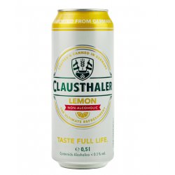 Clausthaler Limon Non Alcoholic - Cervezas del Mundo