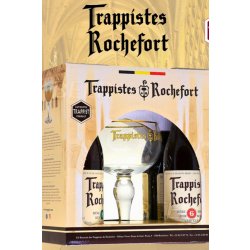 Pack Trappistes Rochefort 4 cervezas + copa - Cervezas del Mundo