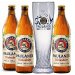KIT Paulaner Weissbier - 3 cervejas de 500ml + 1 Copo Paulaner 500ml 