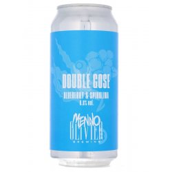 Menno Olivier Double Gose Blueberry & Spirulina