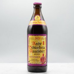Schlenkerla ("Heller-Bräu" Trum) Aecht Schlenkerla Rauchbier - Fastenbier (2024) Schlenkerla ("Heller-Bräu" Trum) Aecht Schlenkerla Rauchbier - Fastenbier (2024)