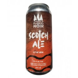 Ruisseau Noir - Scotch Ale à lÉrable - 473ml - La Bière à Boire