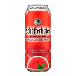 Schofferhofer Sandia menta lata - Cervezas del Mundo