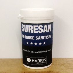 Suresan - No Rinse Sanitiser & Steriliser - 250g - Harris - Brewbitz Homebrew Shop