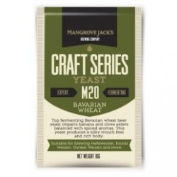 Levadura en polvo Mangrove Jack Bavarian Wheat M20 - 10g - El Secreto de la Cerveza