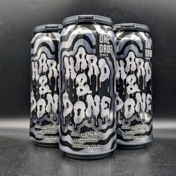 One Drop Hard & Done DIPA Can 4pk - Saccharomyces Beer Cafe