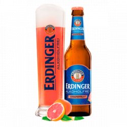 Erdinger Alkoholfrei Grapefruit - Reino de la Cerveza