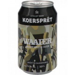 Koerspret Waaier Wavy White Beer - Drankgigant.nl