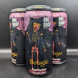 One Drop Bougie Moscato Sour Can 4pk - Saccharomyces Beer Cafe