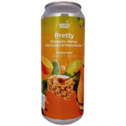 Magic Road Pretty - Pineapple, Mango, Pink Guava & Peanut Butter Magic Road Pretty - Pineapple, Mango, Pink Guava & Peanut Butter