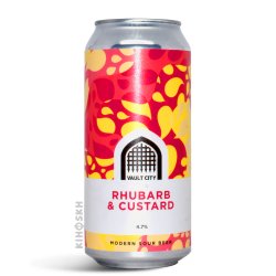 Vault City Brewing. Rhubarb & Custard Sour - Kihoskh