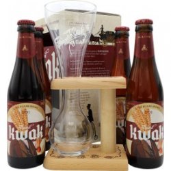 Cerveza Kwak 4x33cl + Copa - Bodegas Júcar