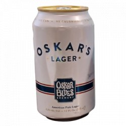 Oskar's Lager - OKasional Beer