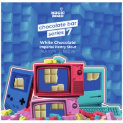 Magic Road Chocolate Bar Series 7: White Chocolate