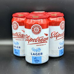 Slipstream Regatta Lager Can 4pk - Saccharomyces Beer Cafe