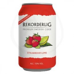 Rekorderlig Strawberry-Lime EXTRA STRONG mit Pfand 24x0,33l - Alkostore24