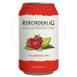 Rekorderlig Strawberry-Lime mit Pfand 24x0,33l - Alkostore24