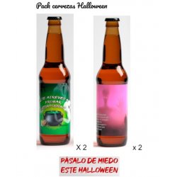 Pack cervezas Halloween 4 x 33 cl. - Cervetri