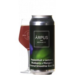 Ārpus Brewing Co. Passionfruit X Lemon X Blueberry X Mango X Coconut Smoothie Sour Ale