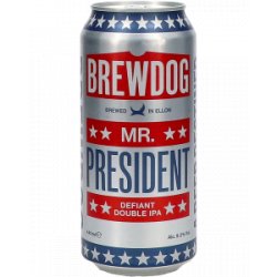 Brewdog Mr President Defiant Double IPA - Drankgigant.nl