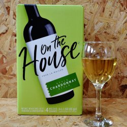 On The House - Chardonnay - 30 Bottle White Wine Kit - Brewbitz Homebrew Shop